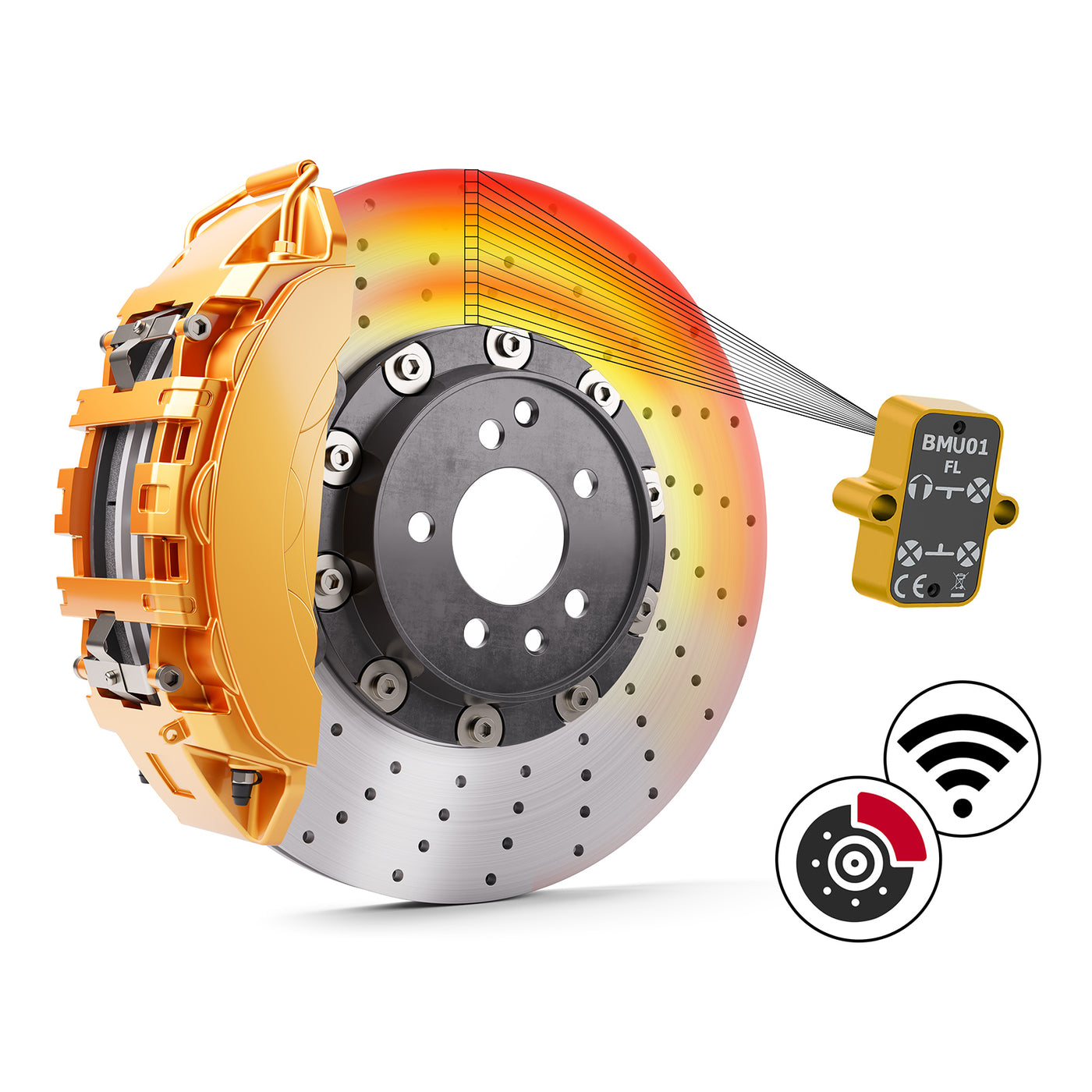 BMU01/04 - Brake Temp Monitoring - Wireless
